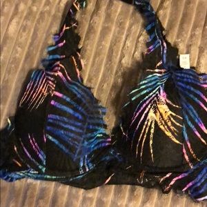 NWT pink halter bra